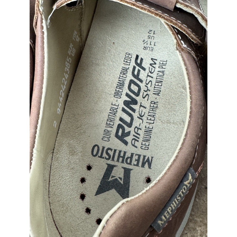 Mephisto Mens Brown Sandals,Size 12 Made in Portugal - Picture 6 of 9